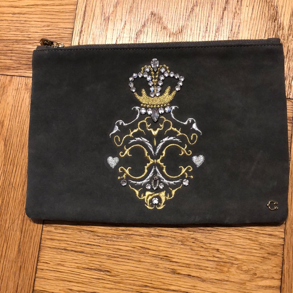 Like new bejeweled C.Wonder travel/accessories bag